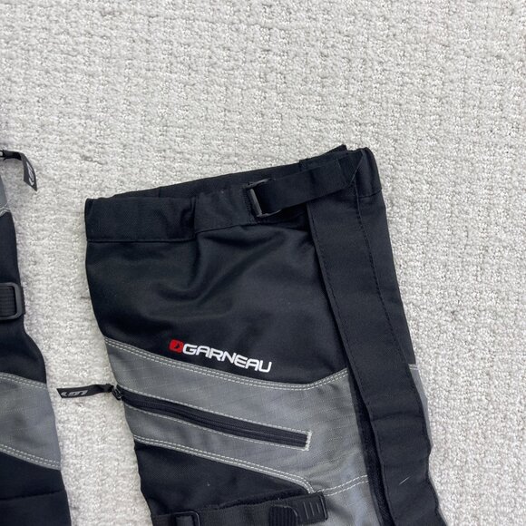 Louis Garneau Heavy-duty Rundell Gaiters High Black / Gray Sz L / XL Hiking - Picture 2 of 9
